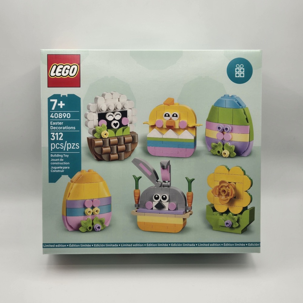 LEGO 40890 - NEW Sealed - Easter Decorations - 312 Pieces - Limited Edition